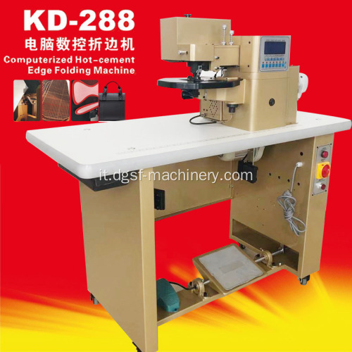 Kangda KD-288 MACCHINA CONTULE CNC completamente automatica, borse in pelle automatica incollano e tomaie possono essere piegati